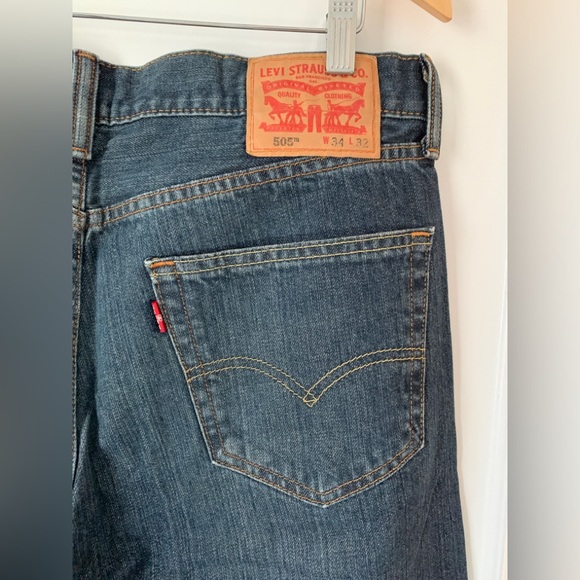 Pristine Men’s Levi’s red tab 505 34x32 - Picture 2 of 5